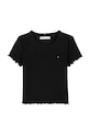 Tommy Hilfiger tricou copii KG0KG08590.PPYA negru SS25