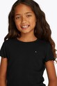 Tommy Hilfiger tricou copii KG0KG08590.PPYA negru