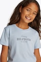 Tommy Hilfiger t-shirt dziecięcy KG0KG08524.98.122.PPYA niebieski