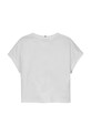 Lány Tommy Hilfiger gyerek pamut póló KG0KG08525.104.122.PPYA fehér