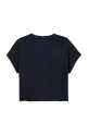 Dziewczynka Tommy Hilfiger t-shirt bawełniany dziecięcy KG0KG08525.104.122.PPYA granatowy