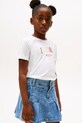 Детская футболка Tommy Hilfiger остальные белый KG0KG08526.128.176.PPYA