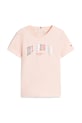 Детская футболка Tommy Hilfiger KG0KG08526.128.176.PPYA розовый SS25