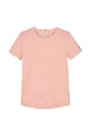 Детская хлопковая футболка Tommy Hilfiger KG0KG08527.128.176.PPYA розовый SS25
