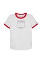 Detské bavlnené tričko Tommy Hilfiger KG0KG08528.104.122.PPYA biela SS25