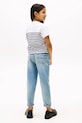 Dziewczynka Tommy Hilfiger t-shirt bawełniany dziecięcy KG0KG08529.PPYA granatowy