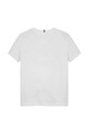 Девочка Детская хлопковая футболка Tommy Hilfiger KG0KG08530.PPYA белый