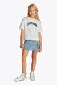 Dětské bavlněné tričko Tommy Hilfiger kulatý bílá KG0KG08549.PPYA