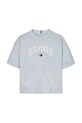 Tommy Hilfiger tricou de bumbac pentru copii KG0KG08549.PPYA albastru SS25