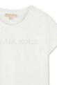 Fete Michael Kors tricou copii R30314.114.150 alb