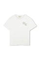 Michael Kors tricou de bumbac pentru copii R30317.114.150 alb SS25