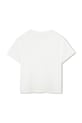 Fete Michael Kors tricou de bumbac pentru copii R30317.114.150 alb