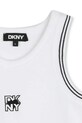Fete Dkny top copii D62263.114.150 alb