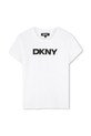 Dkny tricou copii print alb D62304.156.162