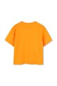 Otroška bombažna kratka majica Kenzo Kids K61064.114.150 oranžna SS25