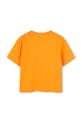Otroška bombažna kratka majica Kenzo Kids K61064.114.150 oranžna SS25