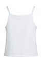Дівчинка Дитячий бавовняний топ Calvin Klein Jeans IG0IG02868.PPYA білий