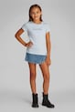 Calvin Klein Jeans t-shirt bawełniany dziecięcy nadruk niebieski IG0IG02857.104.116.PPYA