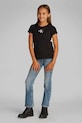 Dziewczynka Calvin Klein Jeans t-shirt bawełniany dziecięcy 2-pack IG0IG02860.104.116.PPYA czarny