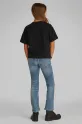 Calvin Klein Jeans tricou de bumbac pentru copii negru IG0IG02861.128.176.PPYA