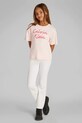 Детская хлопковая футболка Calvin Klein Jeans хлопок розовый IG0IG02864.PPYA