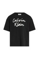 Detské bavlnené tričko Calvin Klein Jeans IG0IG02864.PPYA čierna SS25