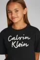 Calvin Klein Jeans t-shirt bawełniany dziecięcy IG0IG02864.PPYA czarny