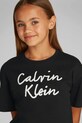 Calvin Klein Jeans t-shirt bawełniany dziecięcy IG0IG02864.PPYA czarny