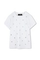 Karl Lagerfeld tricou copii Z30571.102.108 alb SS25