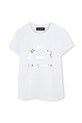 Karl Lagerfeld tricou copii print alb Z30447.86.108