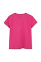 Дитяча футболка Karl Lagerfeld Z30447.156.162 рожевий SS25