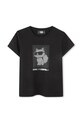 Дитяча футболка Karl Lagerfeld аплікація чорний Z30489.114.150