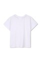 HUGO tricou de bumbac pentru copii G00389.162.174 alb SS25