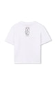 Детская хлопковая футболка Marc Jacobs W60454.102.108 белый SS25