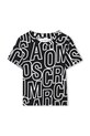 Otroška kratka majica Marc Jacobs W60462.114.150 črna SS25