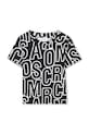 Marc Jacobs tricou copii W60462.156 negru SS25