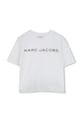 Dětské bavlněné tričko Marc Jacobs kulatý bílá W60463.114.150