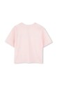 Дитяча бавовняна футболка Marc Jacobs W60463.156 рожевий SS25