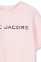 Fete Marc Jacobs tricou de bumbac pentru copii W60463.156 roz