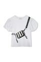 Дитяча бавовняна футболка Marc Jacobs бавовна білий W60464.86.108