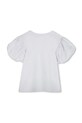 Marc Jacobs t-shirt bawełniany dziecięcy W60464.156 biały SS25