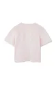 Dziewczynka Marc Jacobs t-shirt bawełniany dziecięcy W60542.86.108 różowy