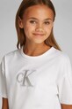 Dětské tričko Calvin Klein Jeans IG0IG02863.104.116.PPYA bílá