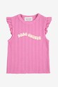 Dětský top Bobo Choses Wavy 125AC024 růžová SS25
