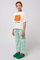 Bobo Choses tricou de bumbac pentru copii Joyful Face 125AC017 alb