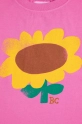 Fete Bobo Choses tricou de bumbac pentru copii Sunflower 125AC009 roz