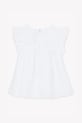 Deklice Otroška bombažna obleka Tartine et Chocolat CA30081.71.74 bela
