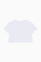 Дитяча футболка Patrizia Pepe K103 7M0908 білий SS25