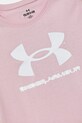 Fete Under Armour tricou copii BIG LOGO SS 1389756 roz