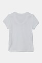 Detské bavlnené tričko United Colors of Benetton 3I1XC10MZ.G.Seasonal biela SS25